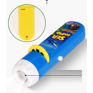 Đèn pin chiếu ảnh 24 hình cho bé