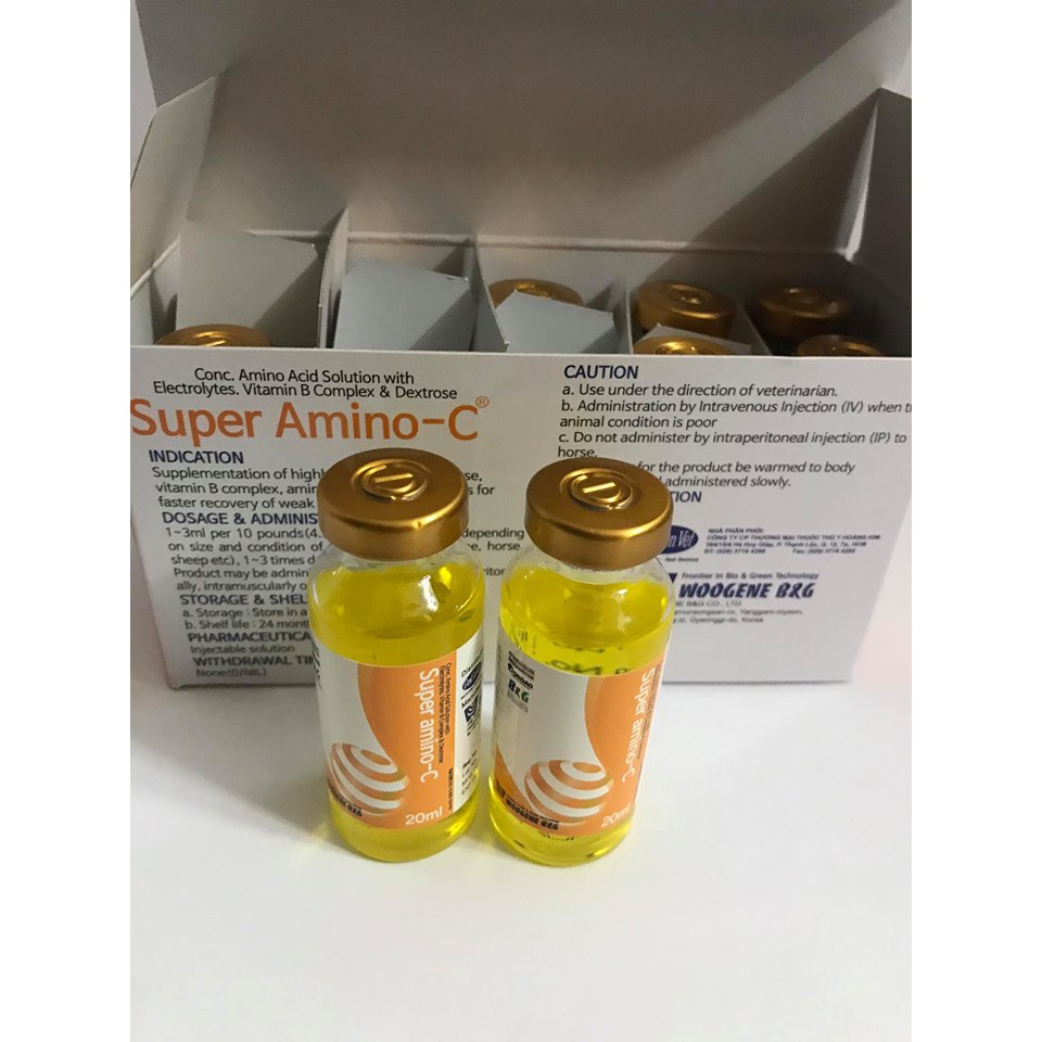 Combo 2 Chai SUPERAMINO-C Cho Gà - 2 Chai x 20ml