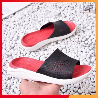 Dép Quai Ngang - Dép Lê Đẹp Thời Trang Cho Cả Nam Và Nữ Màu Đen Đỏ