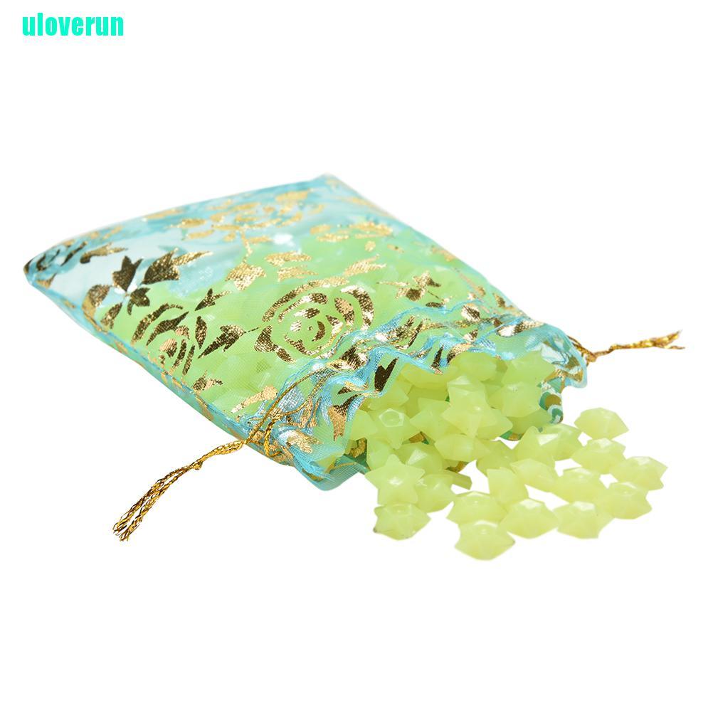 Set 200 Miếng Dán Tường Hình Ngôi Sao Dạ Quang Trang Trí Phòng Bé