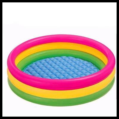 Hồ Bơi Intex Sunset 114 X 25Cm. Hồ Bơi Cao Su Trẻ Em.
