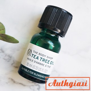 Tinh dầu hỗ trợ giảm mụn The Body Shop Tea Tree Oil 10ml