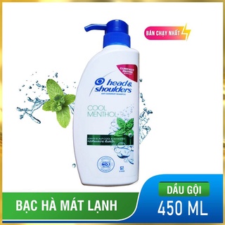 Dầu gội Head & Shoulder bạc hà 450ml - Thái Lan