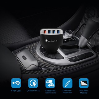 Tẩu Sạc Nhanh 4USB Qualcomm- QC3.0