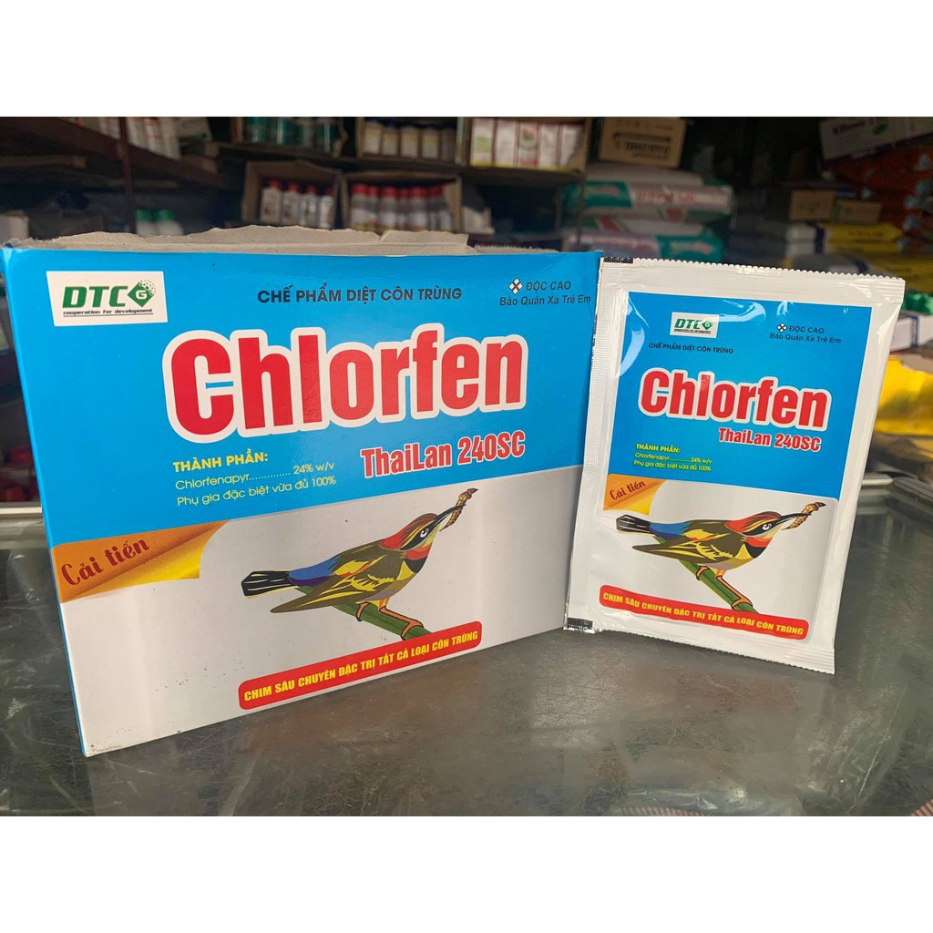 Chế Phẩm Diệt Côn Trùng Hại Cây Trồng Chlorfen ThaiLan 240SC - VTNN Bắc Từ Liêm