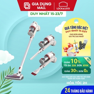 Máy Hút Bụi Không Dây Cầm Tay Dùng Pin Sạc Lock&Lock ENV116WHT (150W) -giadungmall