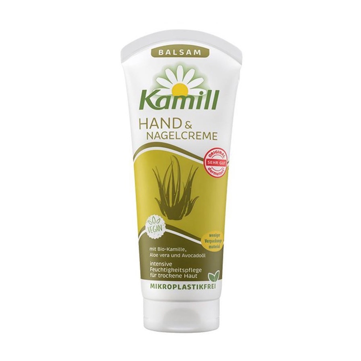 Kem Dưỡng Da Tay Kamill Hand Nagelcreme Chiết Xuất Hoa Cúc/Lô Hội Nội Địa Đức