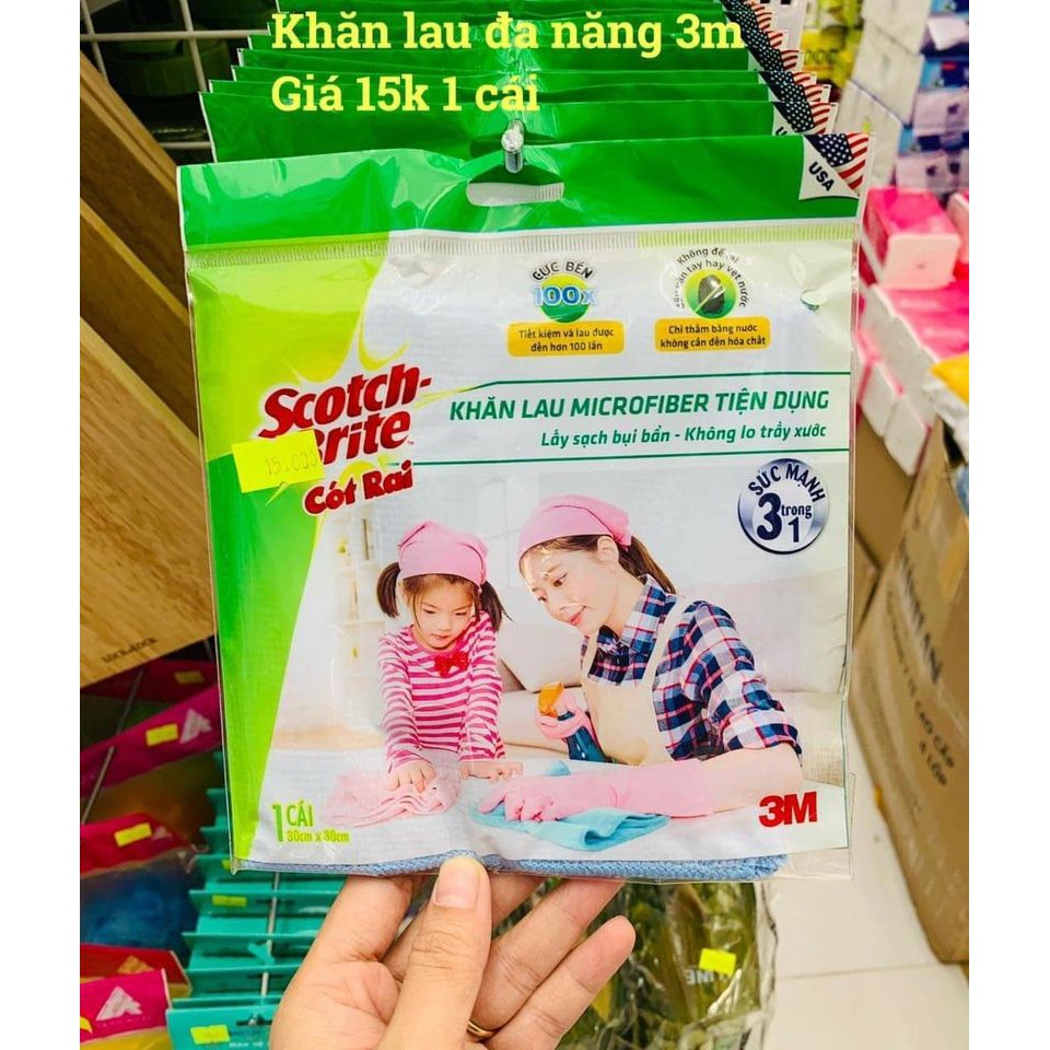 Khăn Lau Đa Năng Scotch-Brite 3M