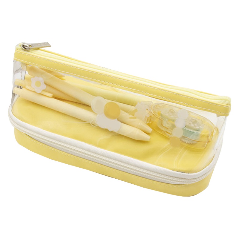 Túi Đựng Bút Bằng PVC Chống Nước Sức Chứa Lớn Tiện Dụng