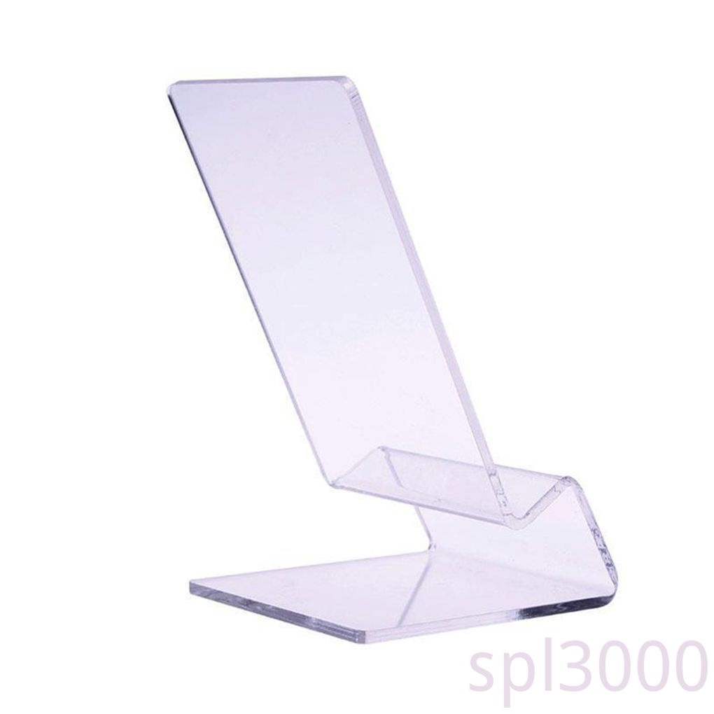 Giá Đỡ Điện Thoại Mini Bằng Acrylic Trong Suốt Tiện Dụng