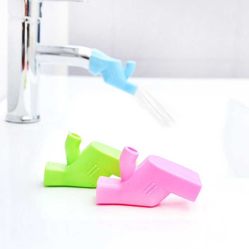 Đầu Nối Dài Vòi Nước Bằng Silicone Thiết Kế Đơn Giản Cho Trẻ Em