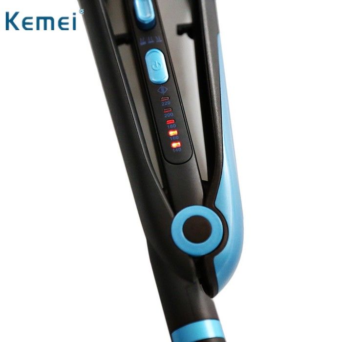 ⚡️ Bảo Hành 3 Năm ⚡️ Máy Làm Tóc 2 in 1 Duỗi Tóc Và Dập Xù Tạo Kiểu Kemei 2209 có 4 mức chỉnh nhiệt