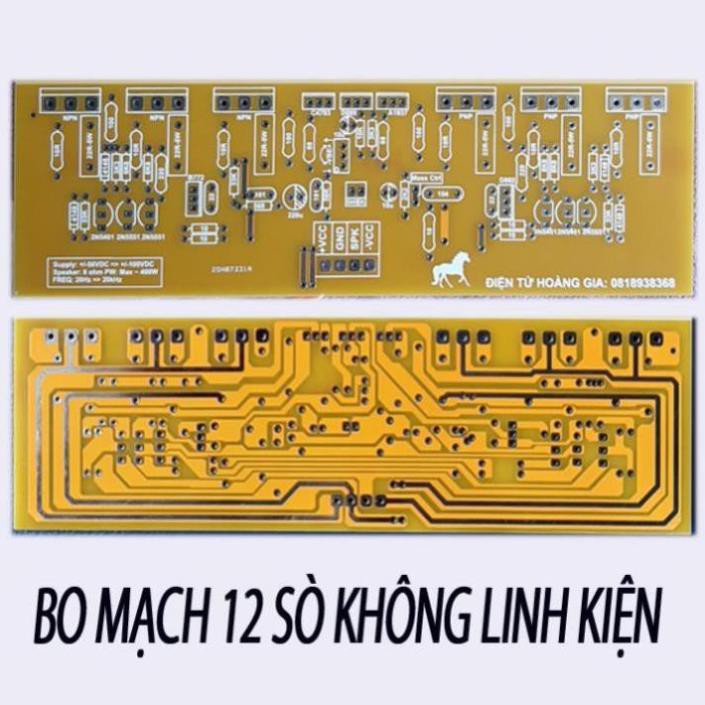 BO MẠCH CÔNG SUẤT 12&16 SÒ SỬ DỤNG NHÔM CÁNH   - TS996