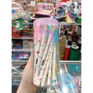 hộp 30 bút nến bút  đùn tl (TP 08) in hình ngộ nghĩnh