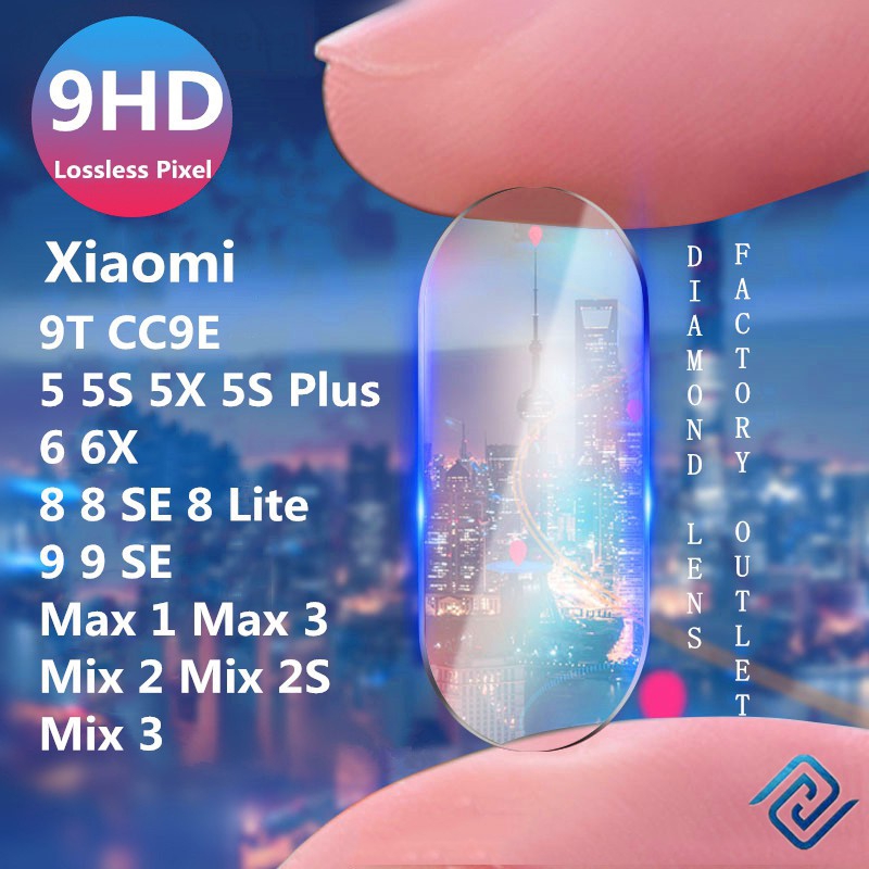 Kính Cường Lực Bảo Vệ Ống Kính Máy Ảnh Xiaomi Mi 9t Cc9E 5x 5s Plus 6 6x 8 Lite 9 Se Max 3 Mix 2s 3 9hd