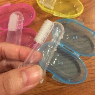 Rơ lưỡi Đánh răng Silicone cho bé