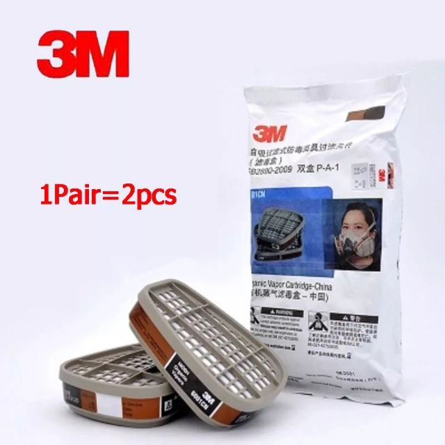 Bộ 2 khẩu trang lọc không khí 3M 6001 cho 3M 7502 6200 6800