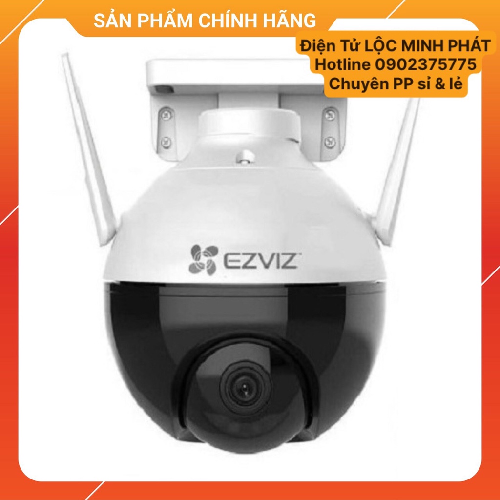 Camera Wifi Ezviz C8W 4mp , C8W 2k , C8PF ,C8C 1080P FHD, Camera ngoài trời có khả năng xoay, Tích hợp AI bảo hành 2 năm