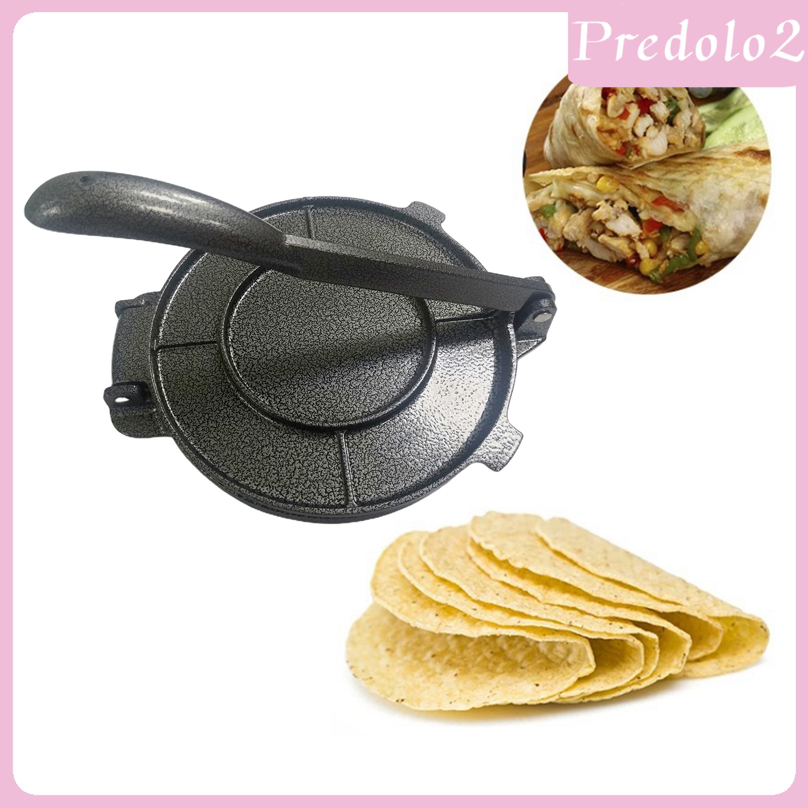 Chảo gang thép 6.5inch chuyên dụng để làm bánh tortilla