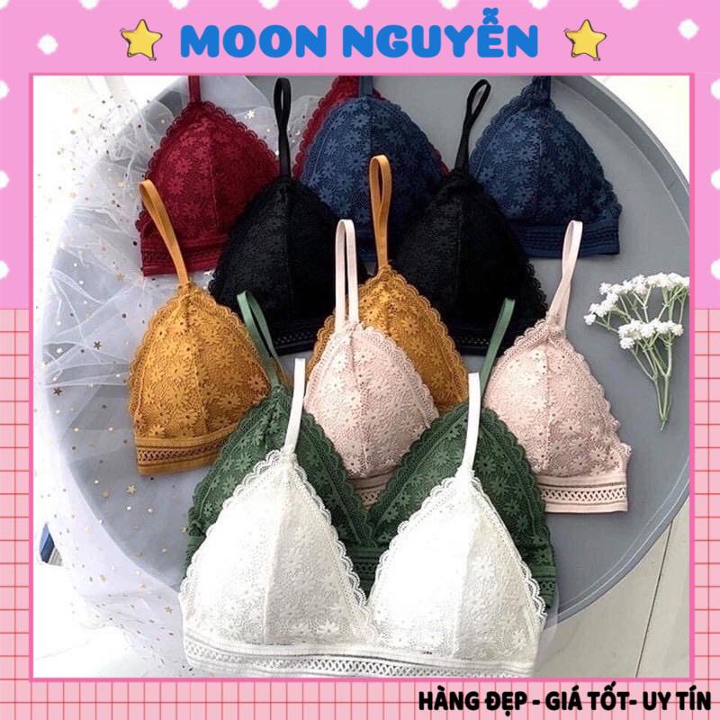Áo lót nữ, áo bra kiểu Pháp không gọng mút mỏng nâng ngực gợi cảm 7338