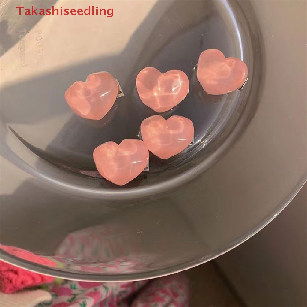 Kẹp Tóc Hình Nơ Hoa Hồng Đào Dễ Thương Cho Bé Gái