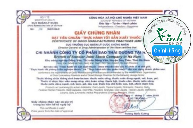 Kem nghệ thái dương  hàng chính hãng sao thái dương