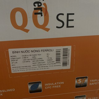 Máy Nước Nóng Ferroli QQ SE30L 30L