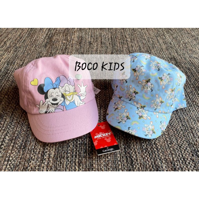 Mũ lưỡi trai chuột Minnie bé gái Geo UK