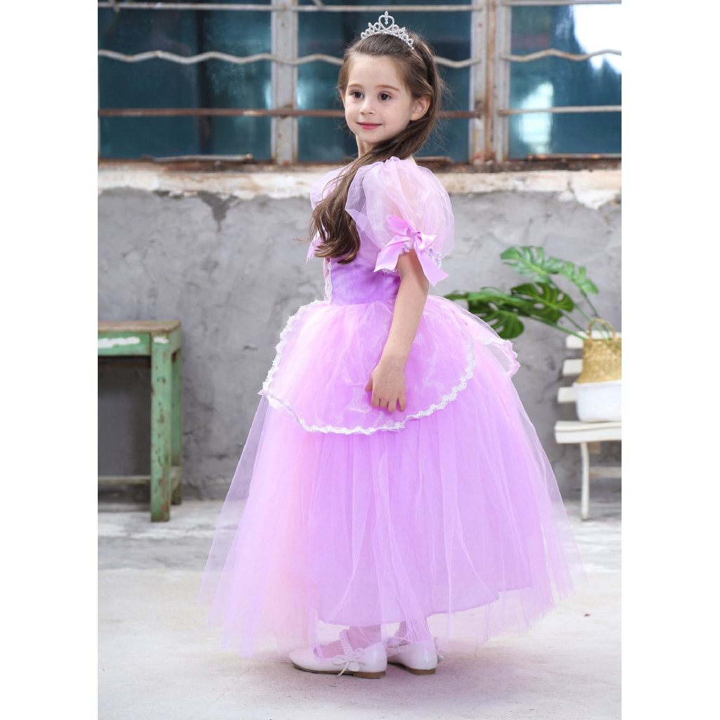 Girl Priness Dress Sofia Cosplay Fancy Party Halloween Costume Kids Holiday Xmas Clothes