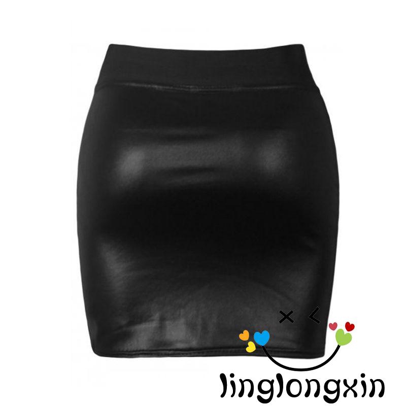 Chân Váy Bút Chì Da Pu Lưng Cao Thiết Kế Ôm Sát Quyến Rũ | BigBuy360 - bigbuy360.vn