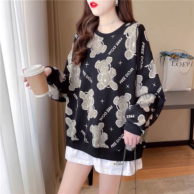 ÁO HOODIE NỮ HỌA TIẾT THỜI TRANG ĐẸP TINH TẾ