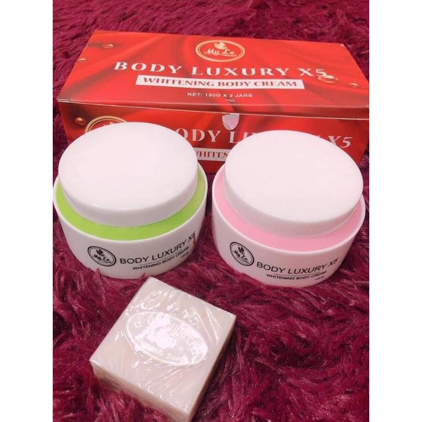 [ RẺ VÔ ĐỊCH ] KEM BODY LUXURY X5 DƯỠNG DA TRẮNG MỊN SIÊU TRẮNG TẶNG XÀ BÔNG TẮM TRẮNG