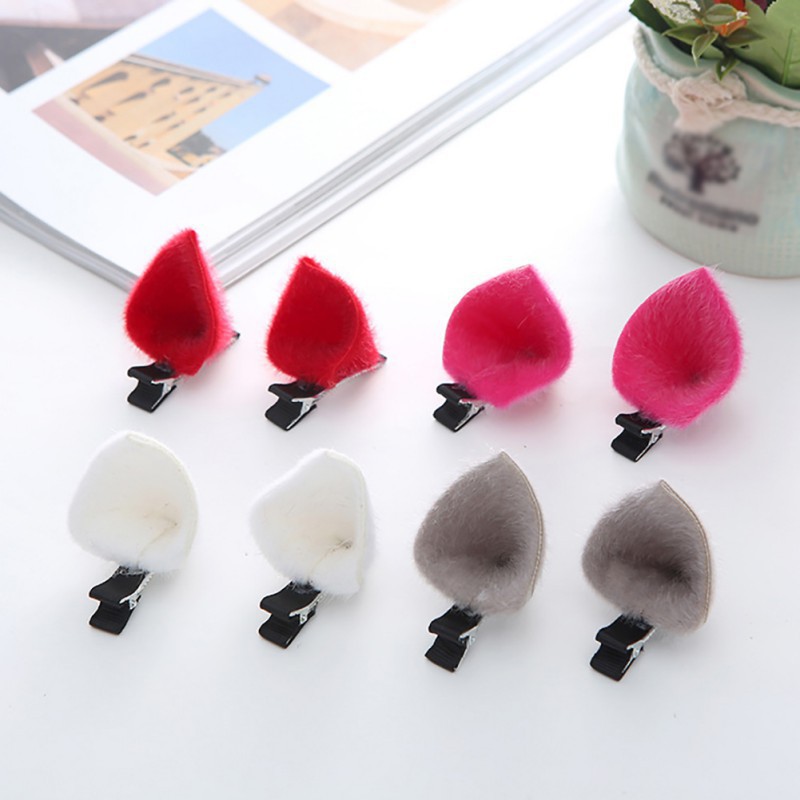 Kẹp tóc tai thỏ dễ thương cho bé gái