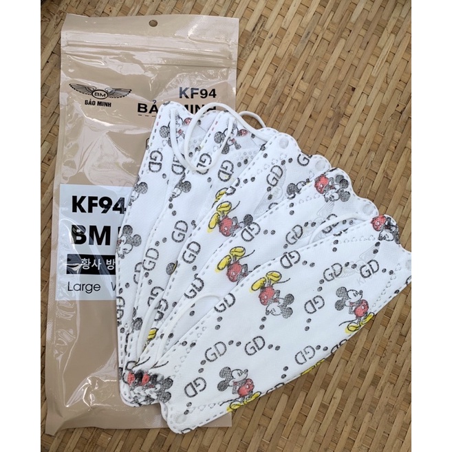 KHẨU TRANG DC MASK KF94 KIỂU HÀN QUỐC
