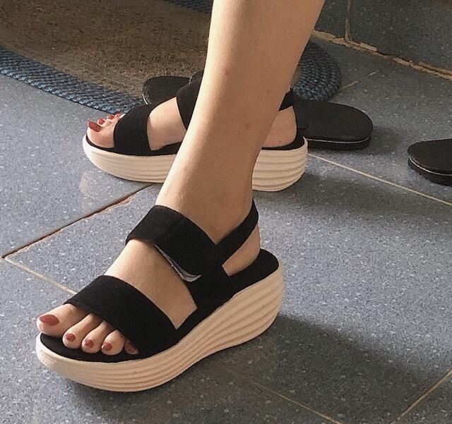 (Ảnh thật + clip tự quay) Sandal bánh mì Thái Lan