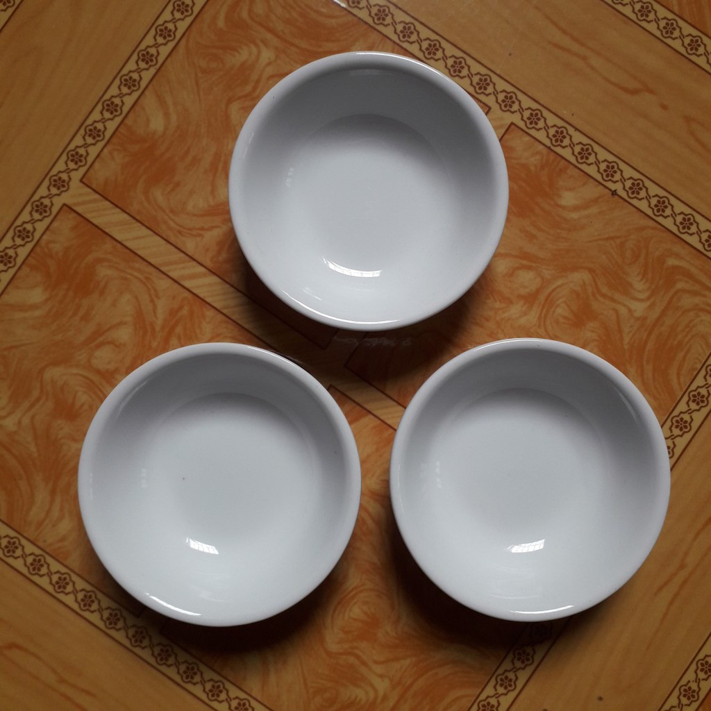 Chén nước chấm 7.5 cm sứ Long Phương (thanh lý)