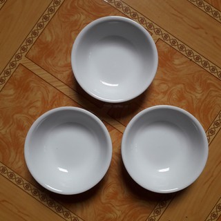 Combo đĩa lá chuối, chén sứ, dĩa