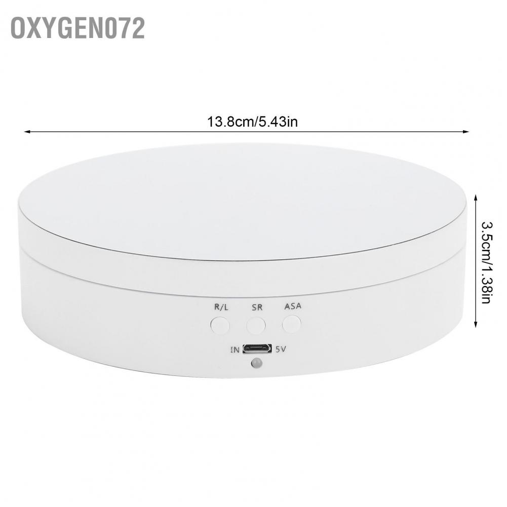 Oxygen072 Oxygen072 3 tốc độ Giá đỡ màn hình xoay điện 360 đồ trang sức có thể Sạc USB