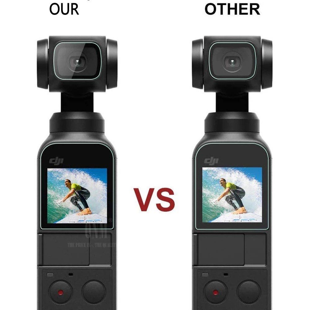 Set 2 Miếng Dán Màn Hình Tay Cầm Chống Rung Cho DJI OSMO Pocket