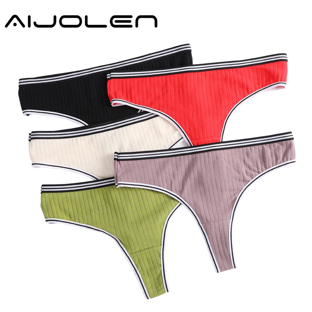 Quần lót thể thao AIJOLEN lưng cao chất liệu cotton thoáng khí