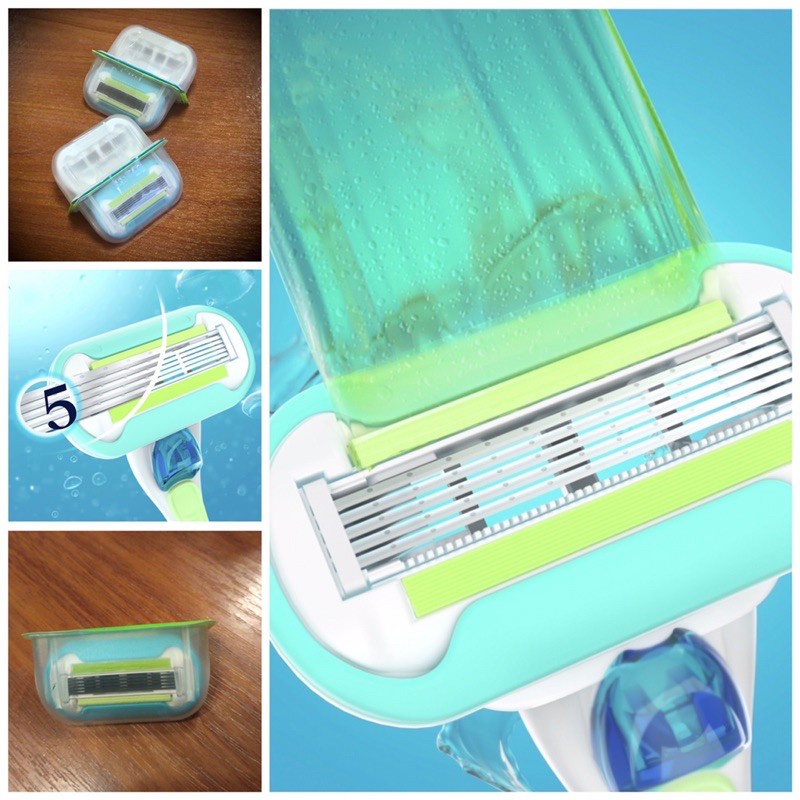 Lưỡi Dao Cạo lông vùng kín-bikini cho nữ Gillette venus Delexe Smooth/ Extra Smoth