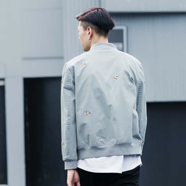 áo khoác nam phối họa tiết
