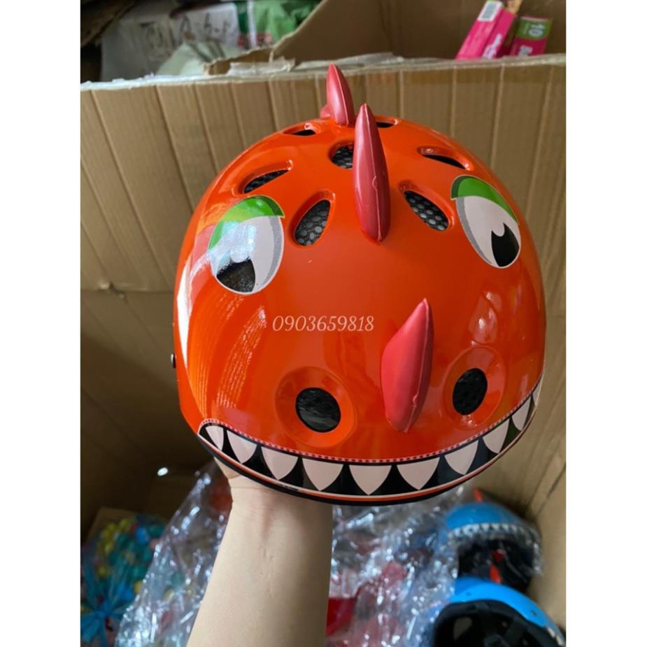 Mũ Bảo Hiểm Khủng Long Cho Bé Siêu Dễ Thương