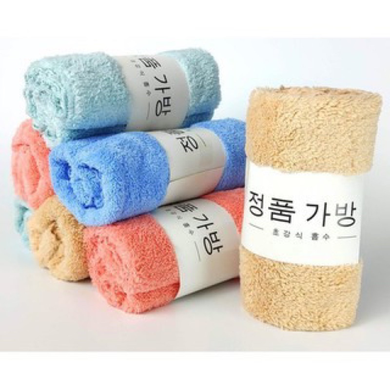 Khăn Mặt Hàn Quốc Siêu Mềm Mại Siêu Thấm Hút - Kích Thước 50x30cm