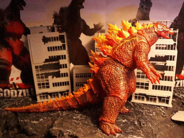 Mô hình đồ chơi khủng long burning Godzilla NECA 2019. .