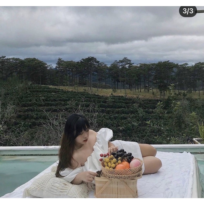 Đầm cúp xoè bèo