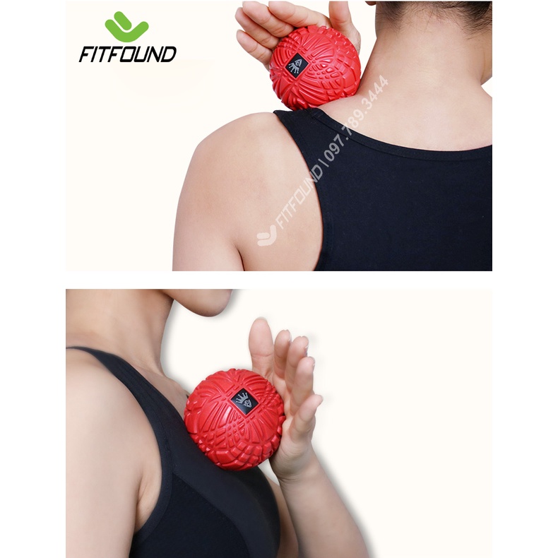 Bóng Giãn Cơ Massage- Lacross ball cỡ lớn 8-12cm Ksone