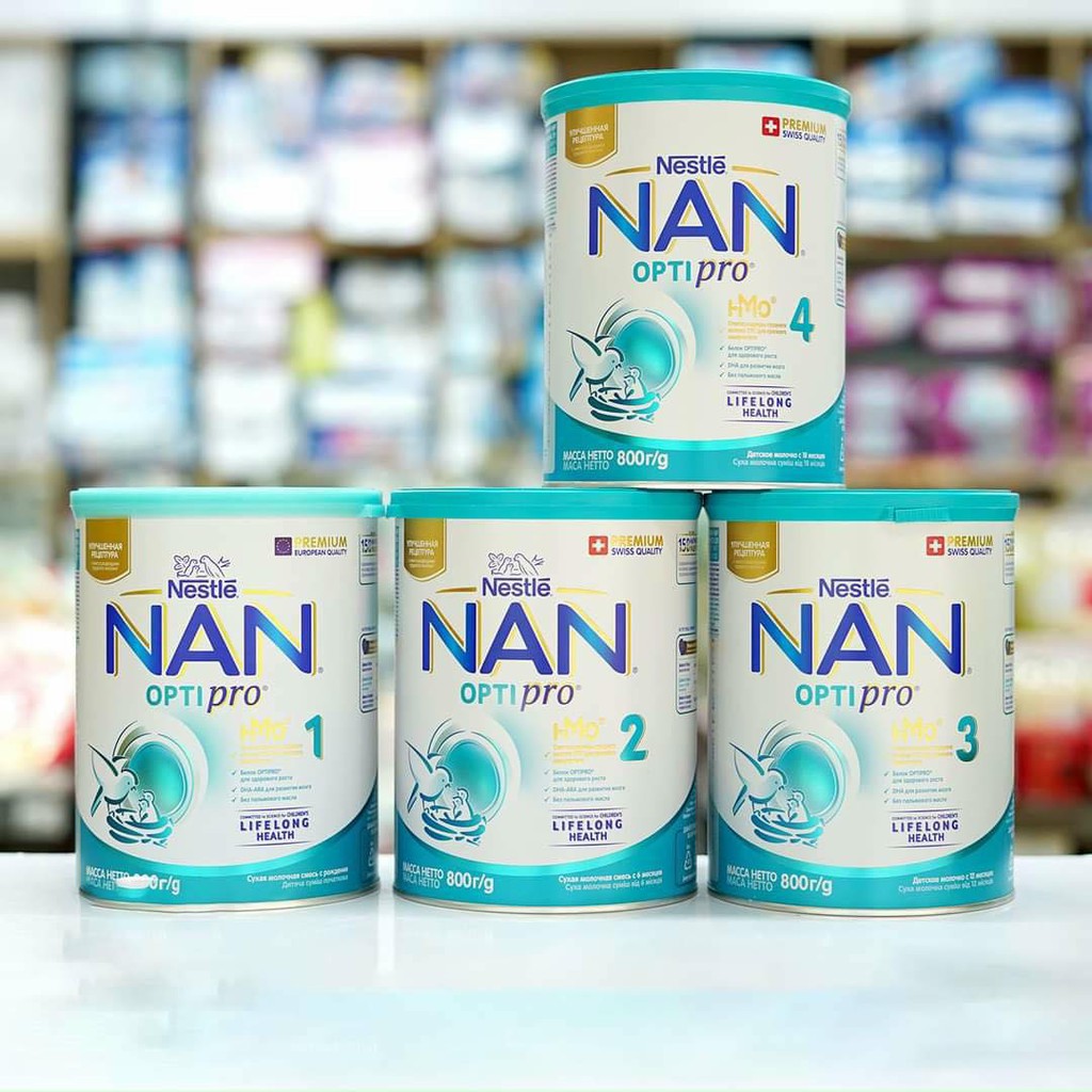 (Date T6/2024)Sữa Nan nga số 123 hôp 800g
