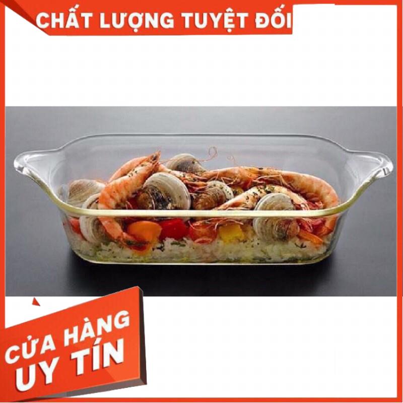 Khay nướng thủy tinh chịu nhiệt Lock&lock LLG582 2000ml
