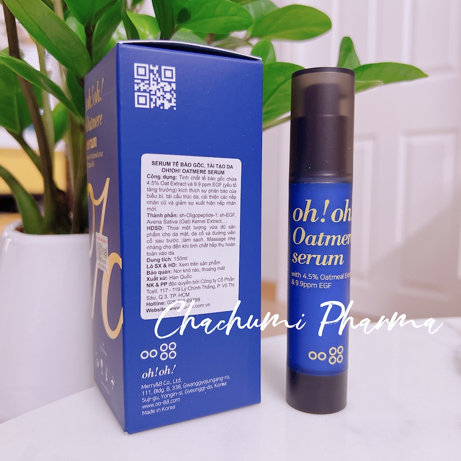 Tinh Chất Tế Bào Gốc, Tái Tạo Da oh!oh! Oatmere Serum